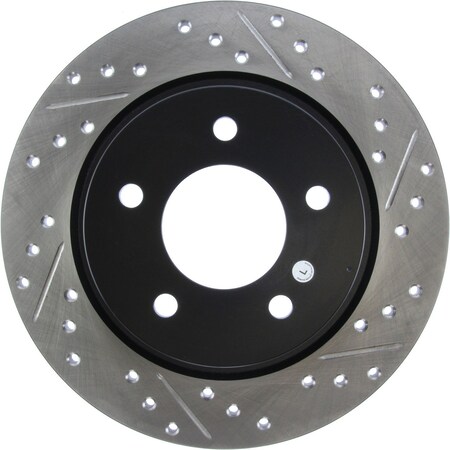 Centric Parts Sport Drilled/Slotted Brake Rotor, 127.45067L 127.45067L